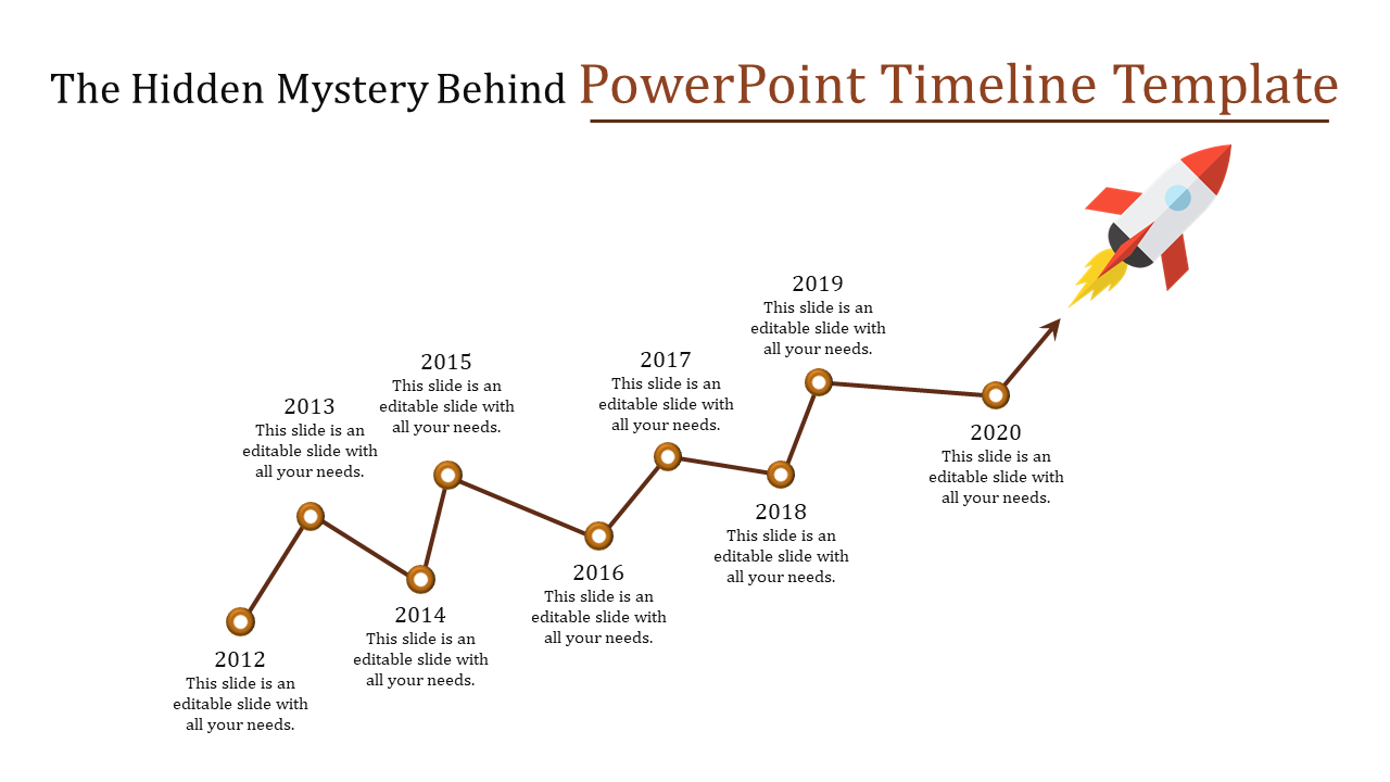 Free - Download the Best PowerPoint Timeline Template Slides